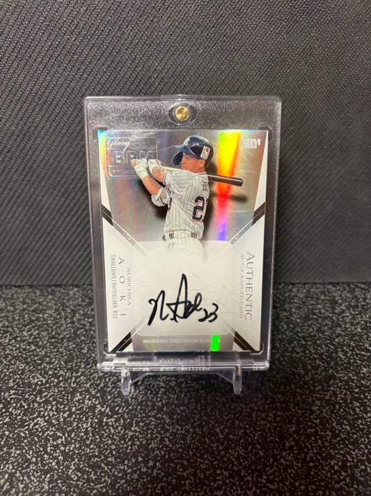 BBM Glory 2022 NORICHIKA AOKI AUTOGRAPH 22/30