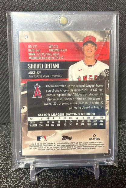Topps Stadium CLUB 2021 SHOHEI OHTANI 1991 Design Variation