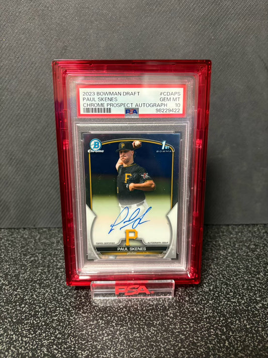 Topps bowman PAUL SKENES 1st bowman auto PSA10 ポール・スキーンズ 直筆サイン PSA10