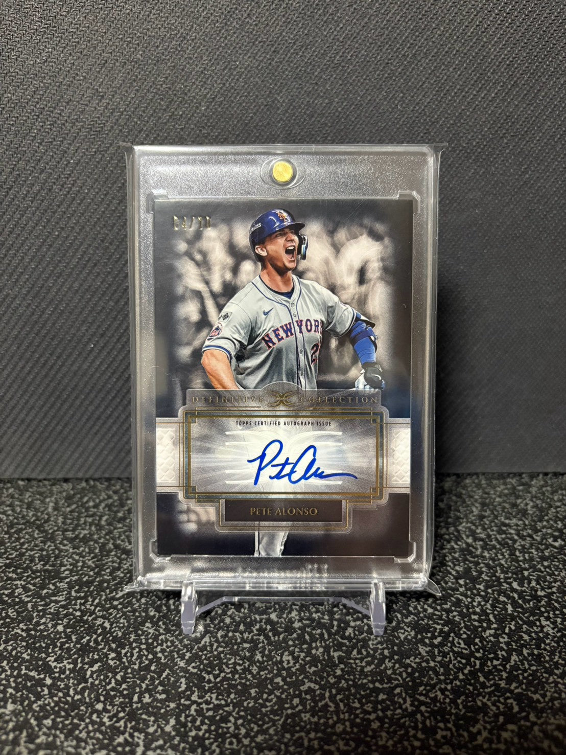 Topps DEFINITIVE PETE ALONSO auto /10 ピート・アロンソ 直筆サイン 10枚限定