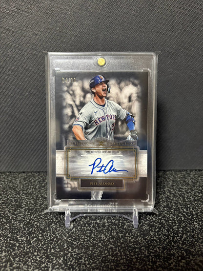 Topps DEFINITIVE PETE ALONSO auto /10 ピート・アロンソ 直筆サイン 10枚限定