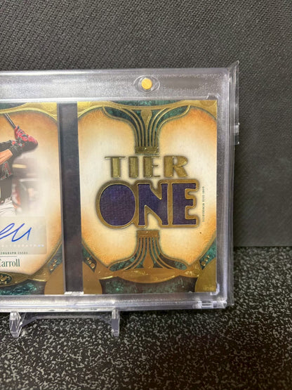 Topps Tier1 コービン・キャロル 直筆サインブックレット 49枚限定 Corbin CARROLL auto /49