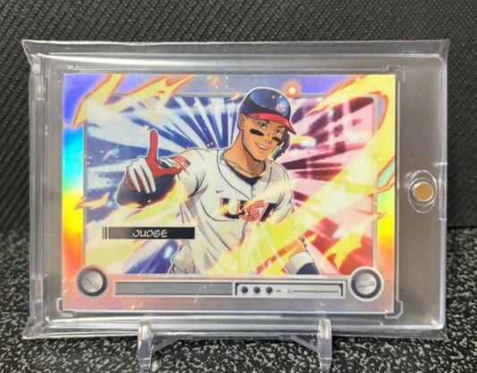 Topps Bowman Anime AARON JUDGE SSP Case Hit Team USA World Baseball Classic BA-4