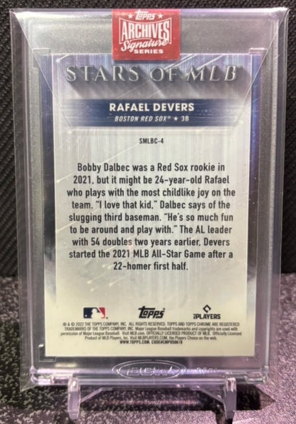 Topps2023 ARCHIVES SIGNATURE SERIES RAFAEL DEVERS AUTO 1/1